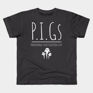 P.I.Gs Ghost Hunting Crew Tee Kids T-Shirt